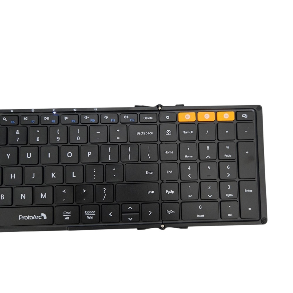 ProtoArc XK01 Foldable Full-Size Wireless Bluetooth Portable Travel Keyboard - Picture 6 of 9